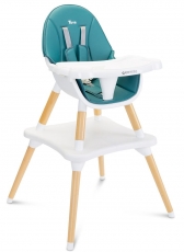 Дитячий стільчик для годування Caretero Tuva Dark Green